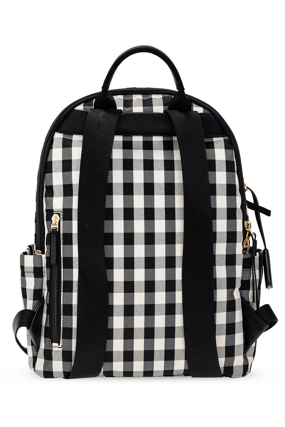 Tory store Burch Backpack Piper Gingham Zip black white Sold Out